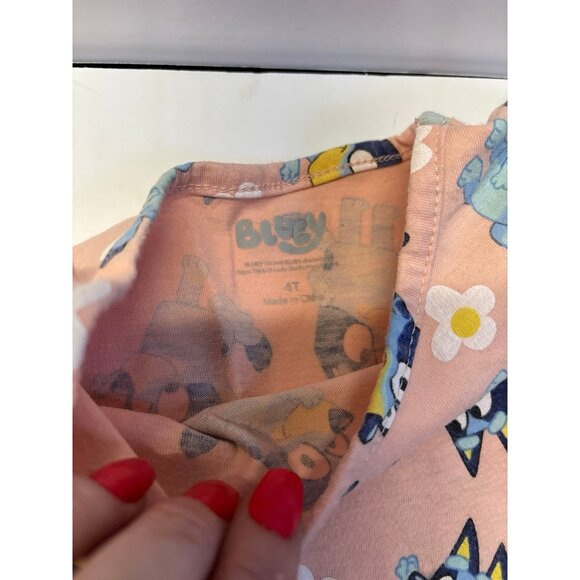 Bluey Dress (4T) Pink - Picture 2 of 3